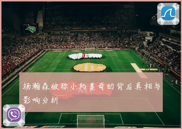 杨瀚森被称小约基奇的背后真相与影响分析